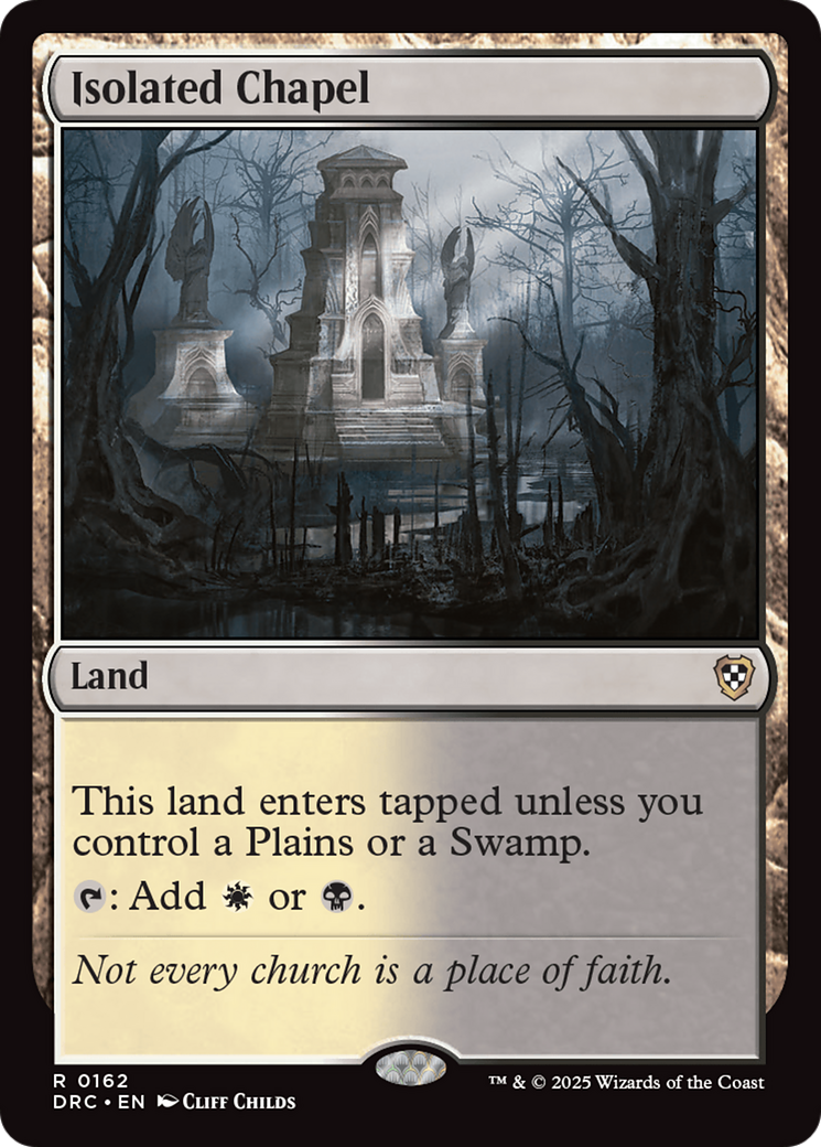 Isolated Chapel [Aetherdrift Commander] | The CG Realm