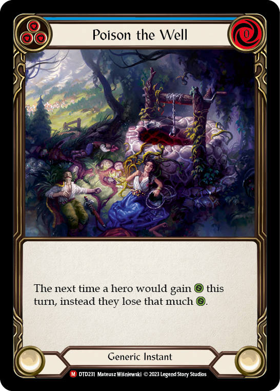 Poison the Well [DTD231] (Dusk Till Dawn)  Rainbow Foil | The CG Realm
