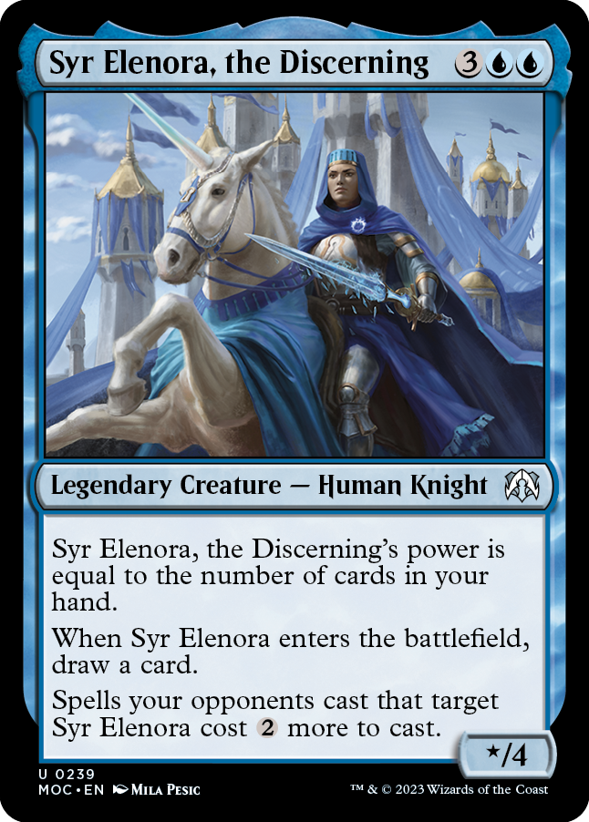 Syr Elenora, the Discerning [March of the Machine Commander] | The CG Realm