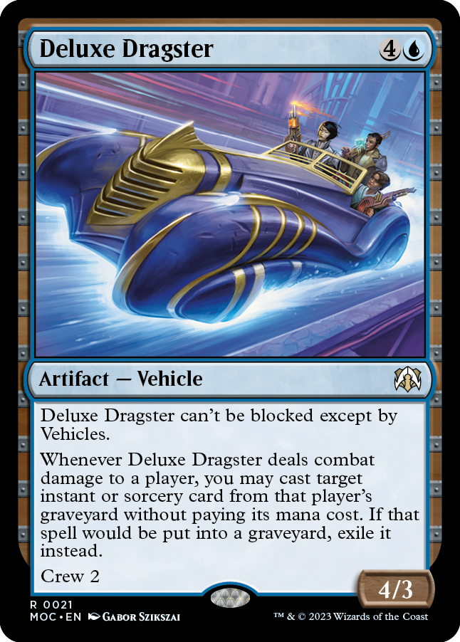 Deluxe Dragster [March of the Machine Commander] | The CG Realm