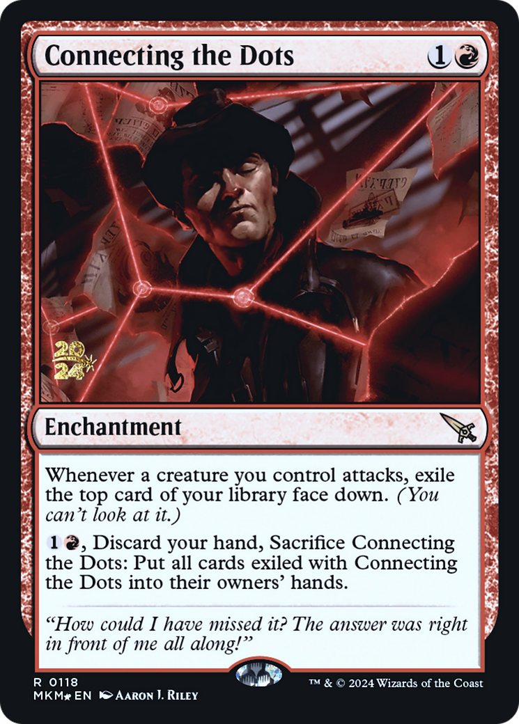 Connecting the Dots [Murders at Karlov Manor Prerelease Promos] | The CG Realm