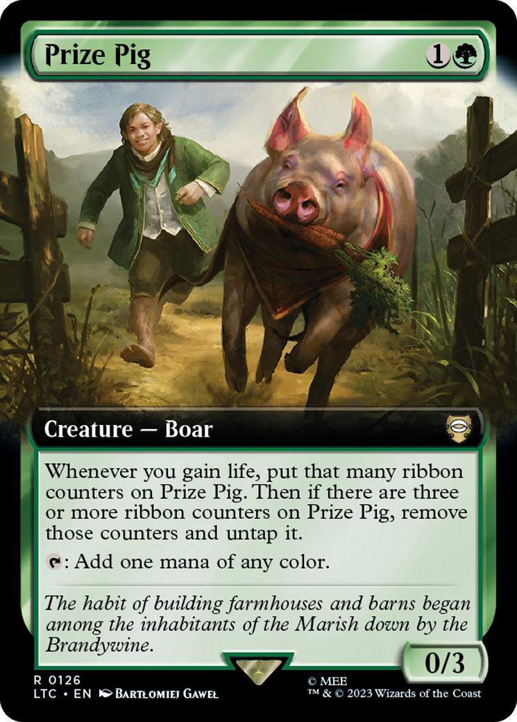 Prize Pig (Extended Art) [The Lord of the Rings: Tales of Middle-Earth Commander] | The CG Realm