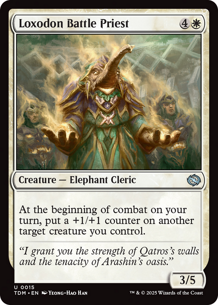 Loxodon Battle Priest [Tarkir: Dragonstorm] | The CG Realm