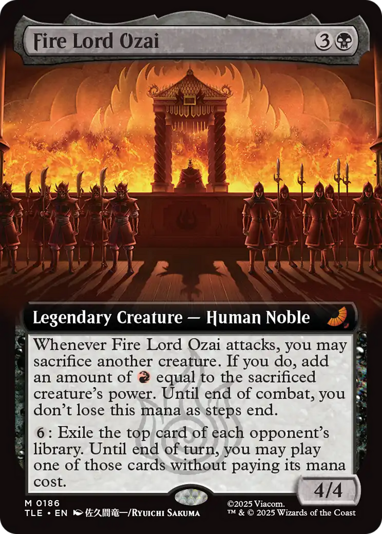 Fire Lord Ozai (Extended Art) [Avatar: The Last Airbender: Eternal-Legal] | The CG Realm