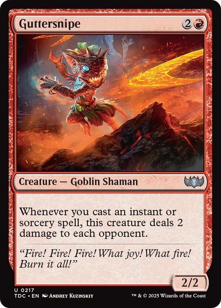 Guttersnipe [Tarkir: Dragonstorm Commander] | The CG Realm
