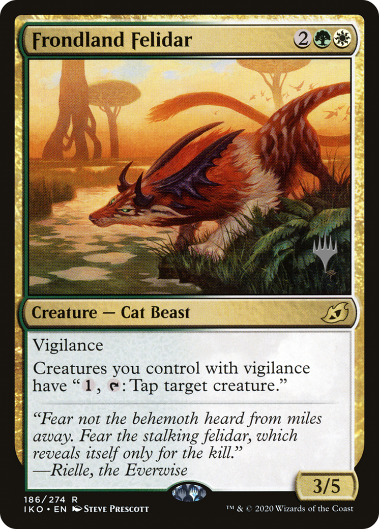 Frondland Felidar (PPIKO-186) - Ikoria: Lair of Behemoths Promos