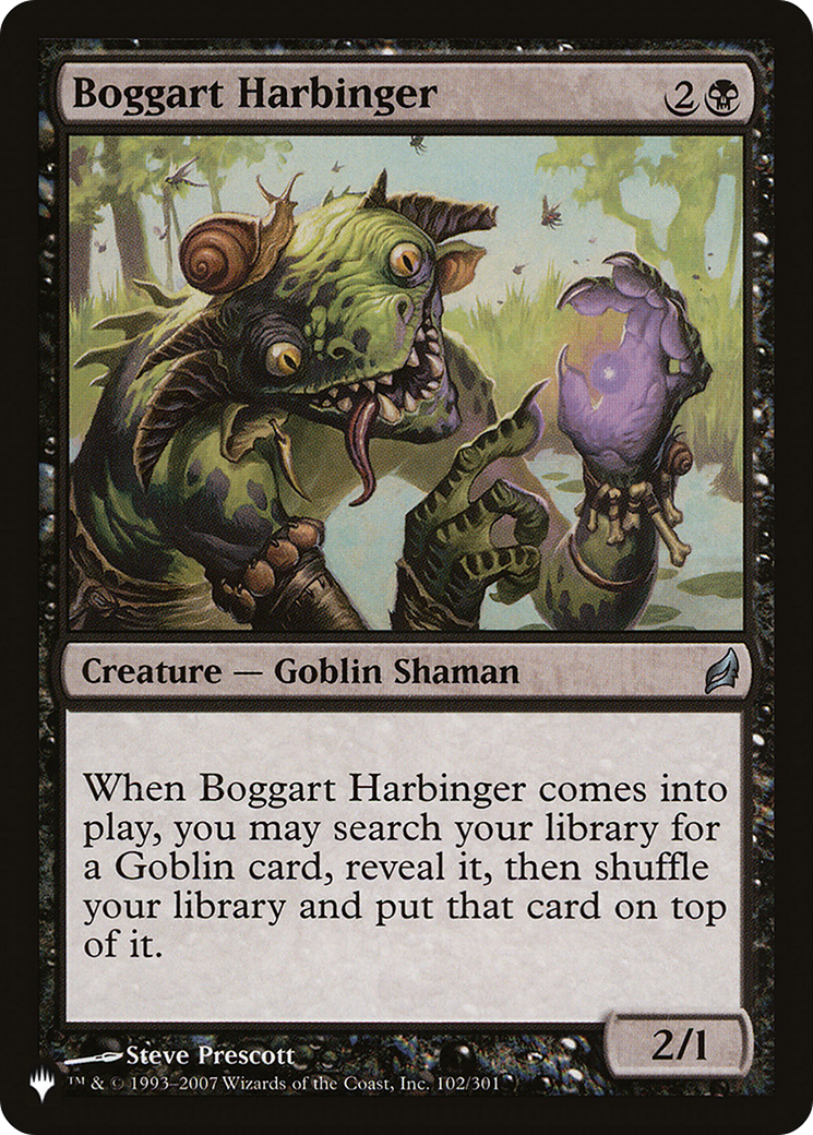 Boggart Harbinger [The List] | The CG Realm