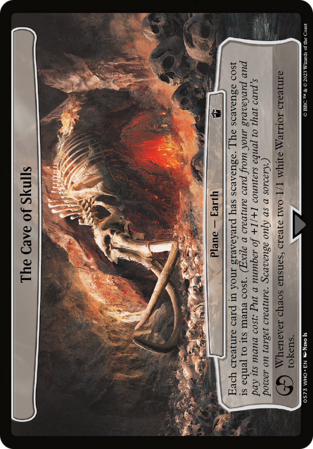 The Cave of Skulls [Doctor Who] | The CG Realm