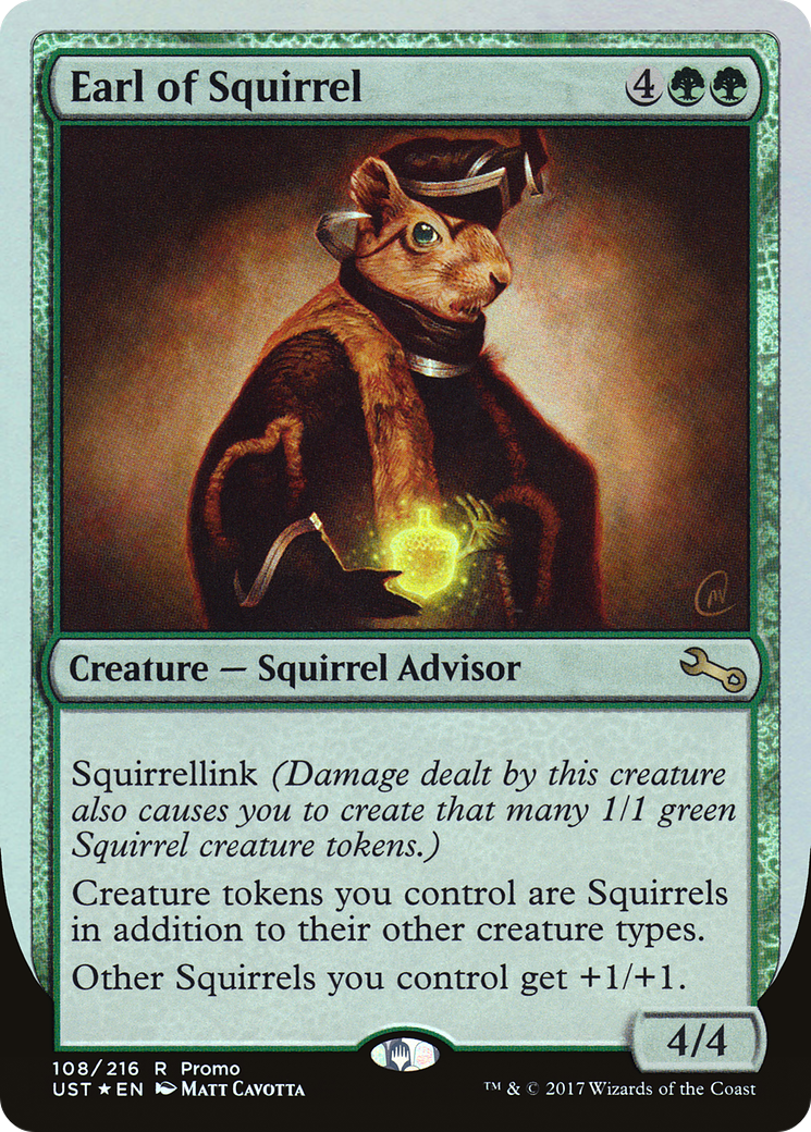 Earl of Squirrel (Draft Weekend) (LARP-108) - Unstable Promos Foil