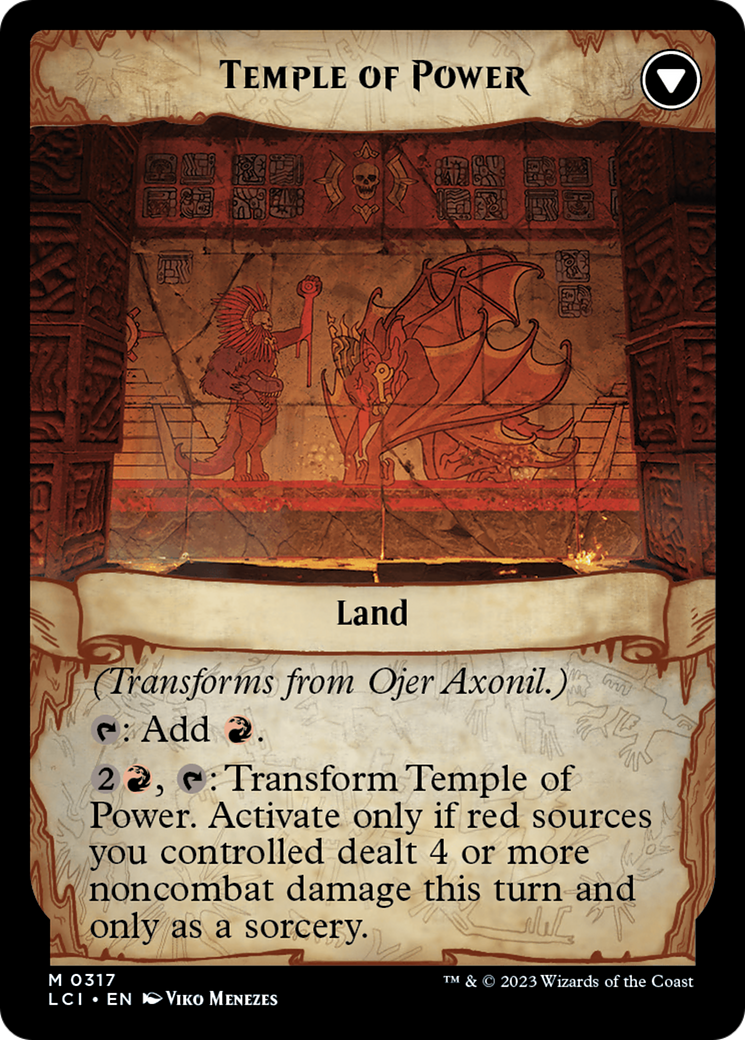 Ojer Axonil, Deepest Might // Temple of Power (Showcase) [The Lost Caverns of Ixalan] | The CG Realm