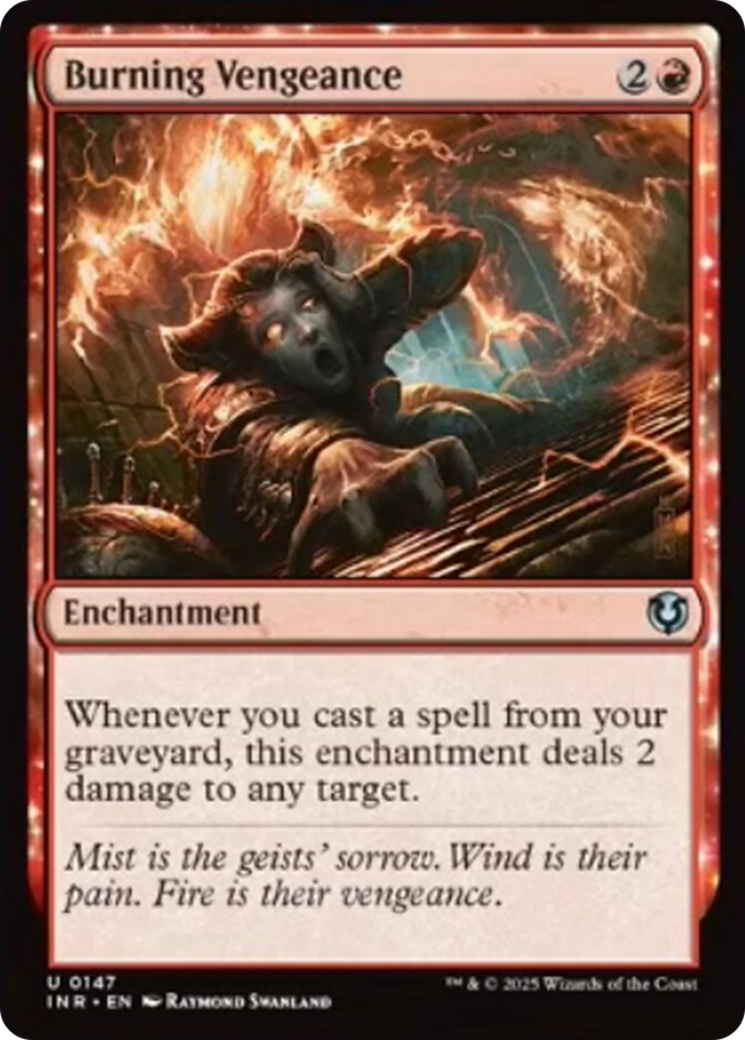Burning Vengeance [Innistrad Remastered] | The CG Realm