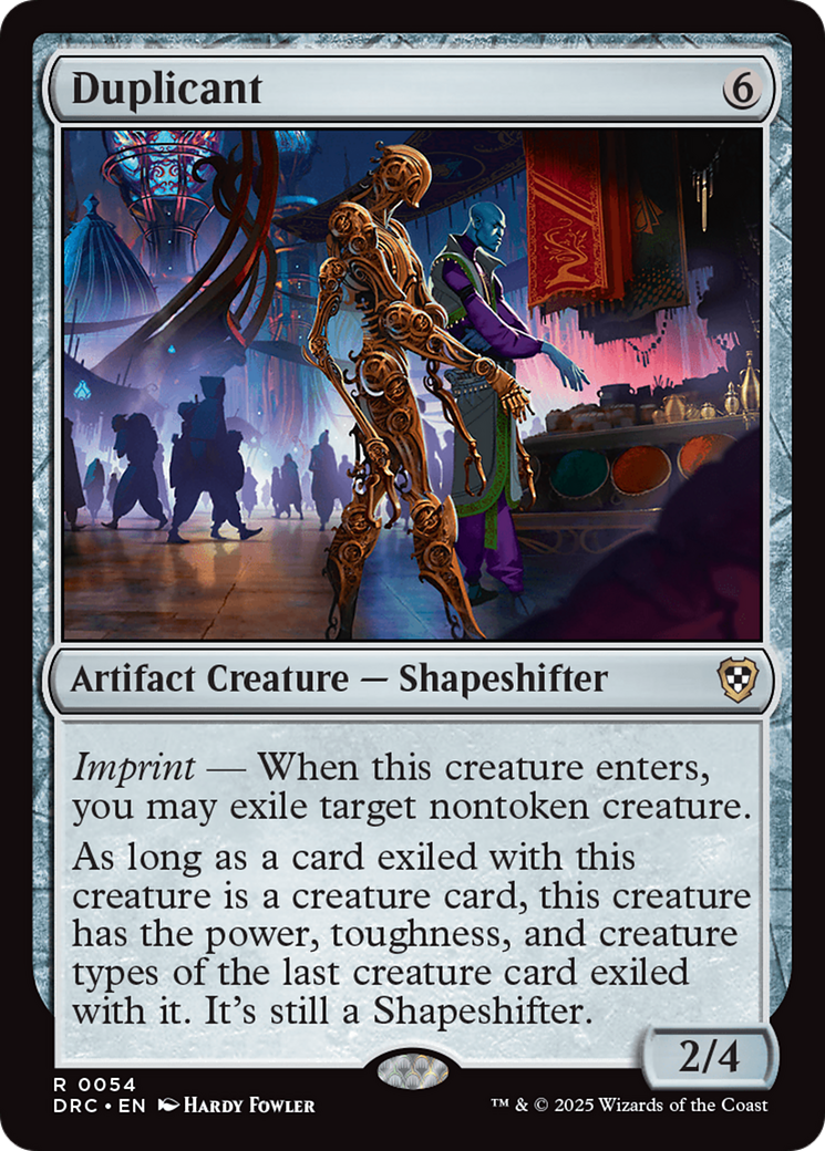 Duplicant [Aetherdrift Commander] | The CG Realm