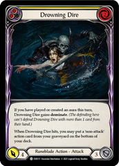 Drowning Dire (Yellow) [EVR111] (Everfest)  1st Edition Normal | The CG Realm