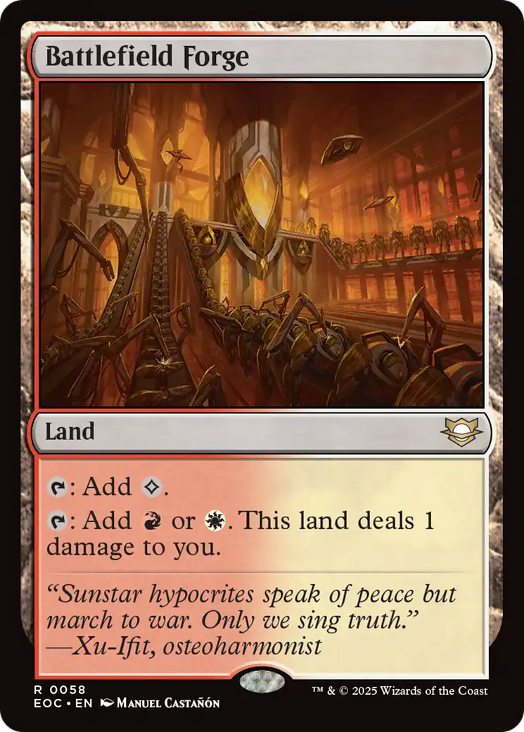 Battlefield Forge [Edge of Eternities Commander] | The CG Realm