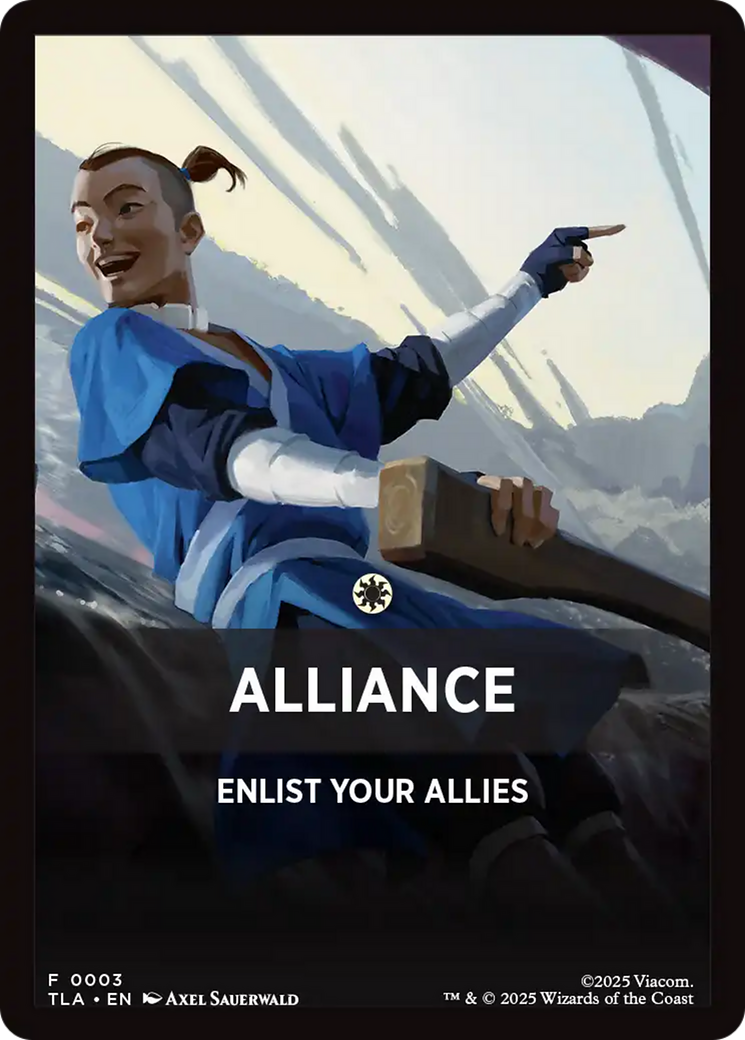 Alliance Theme Card [Avatar: The Last Airbender Tokens] | The CG Realm