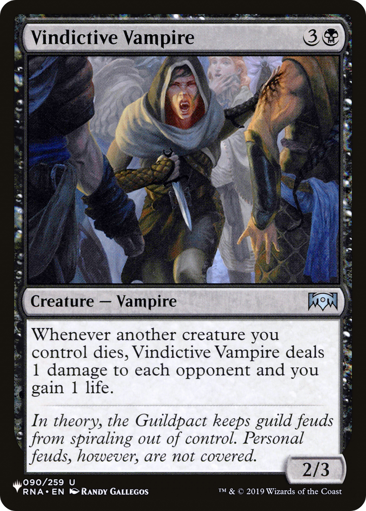 Vindictive Vampire [The List] | The CG Realm