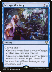 Mirage Mockery [Phyrexia: All Will Be One Commander] | The CG Realm