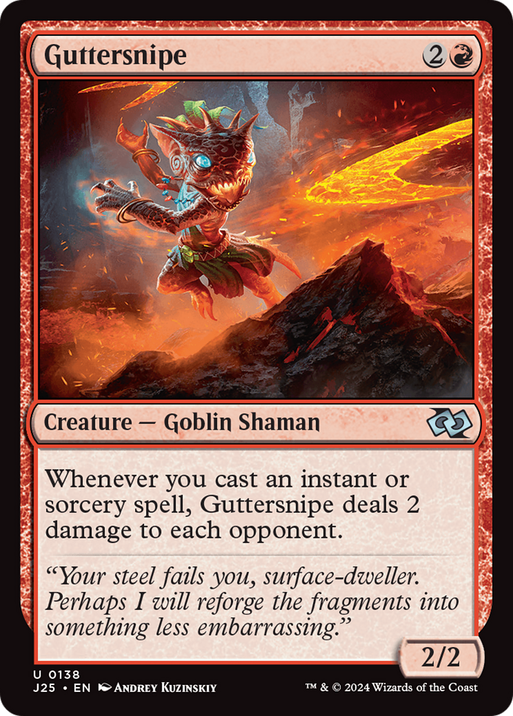 Guttersnipe (J25-138) - Foundations Jumpstart
