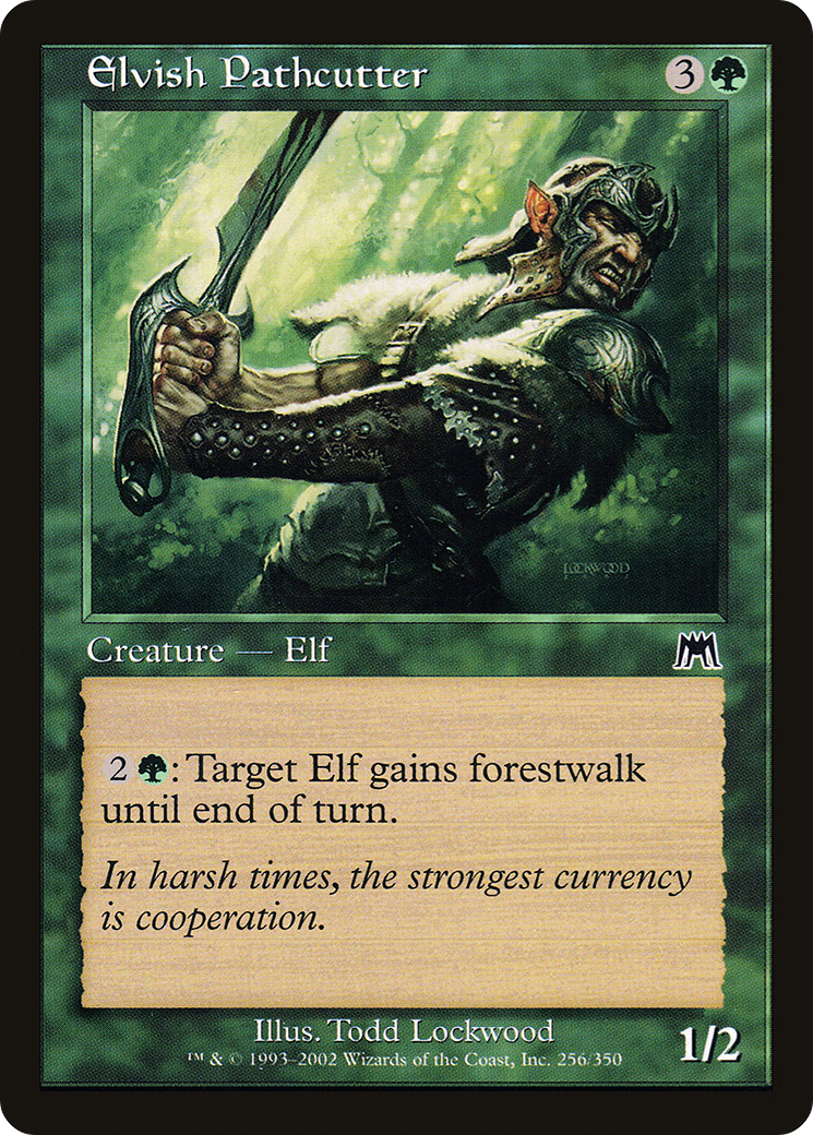 Elvish Pathcutter (ONS-256) - Onslaught
