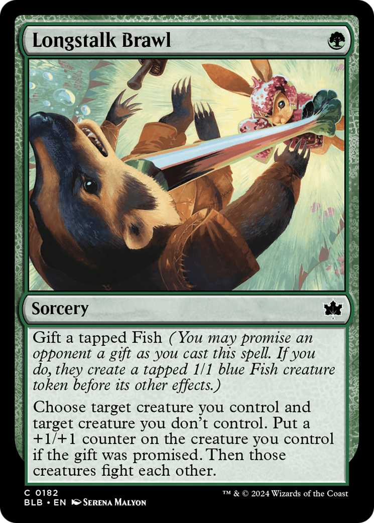 Longstalk Brawl (BLB-182) - Bloomburrow
