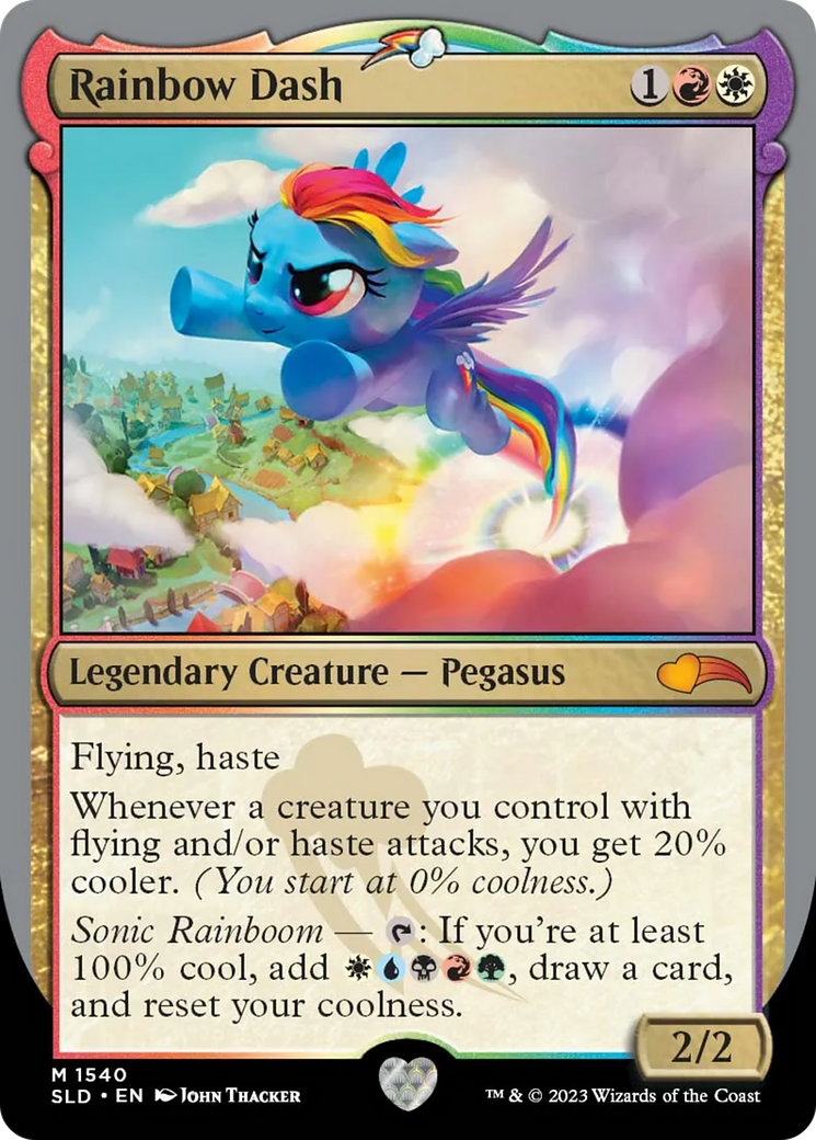 Rainbow Dash [Secret Lair Drop Series] | The CG Realm