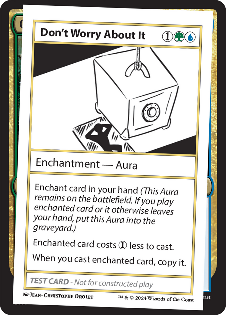 Don't Worry About It [Mystery Booster 2 Playtest Cards] | The CG Realm