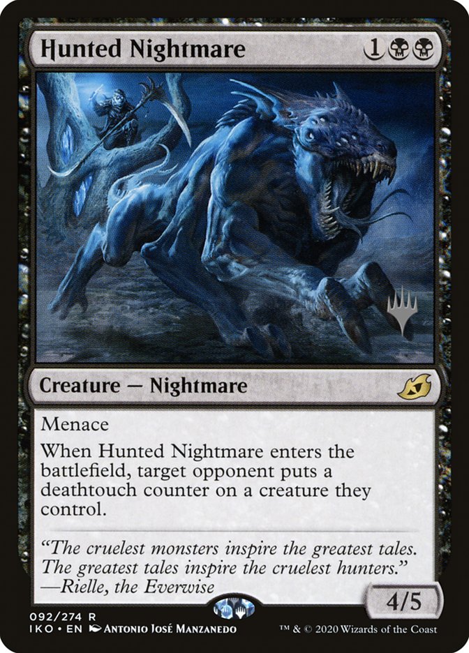 Hunted Nightmare (Promo Pack) [Ikoria: Lair of Behemoths Promos] | The CG Realm