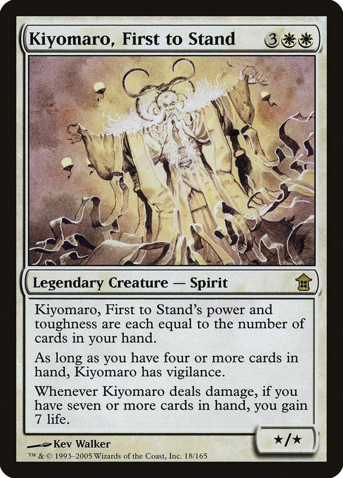 Kiyomaro, First to Stand [Saviors of Kamigawa] | The CG Realm