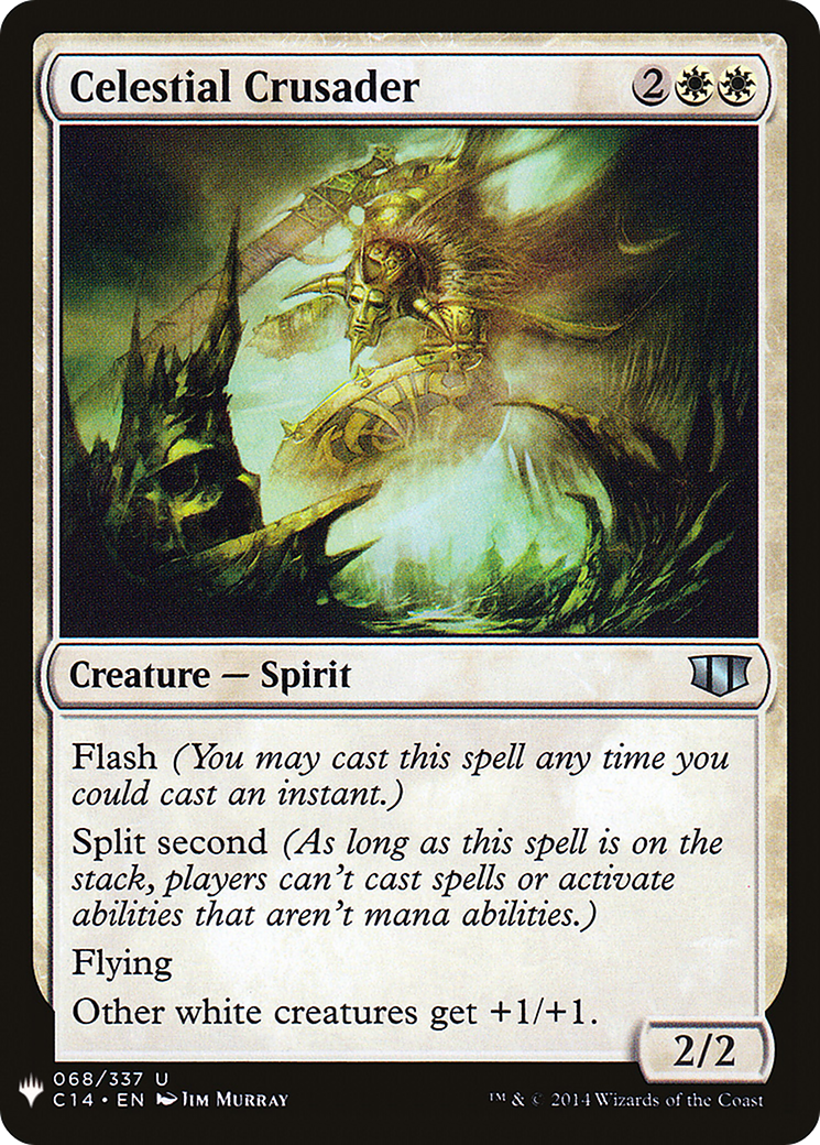 Celestial Crusader (LIST-C14-68) - The List