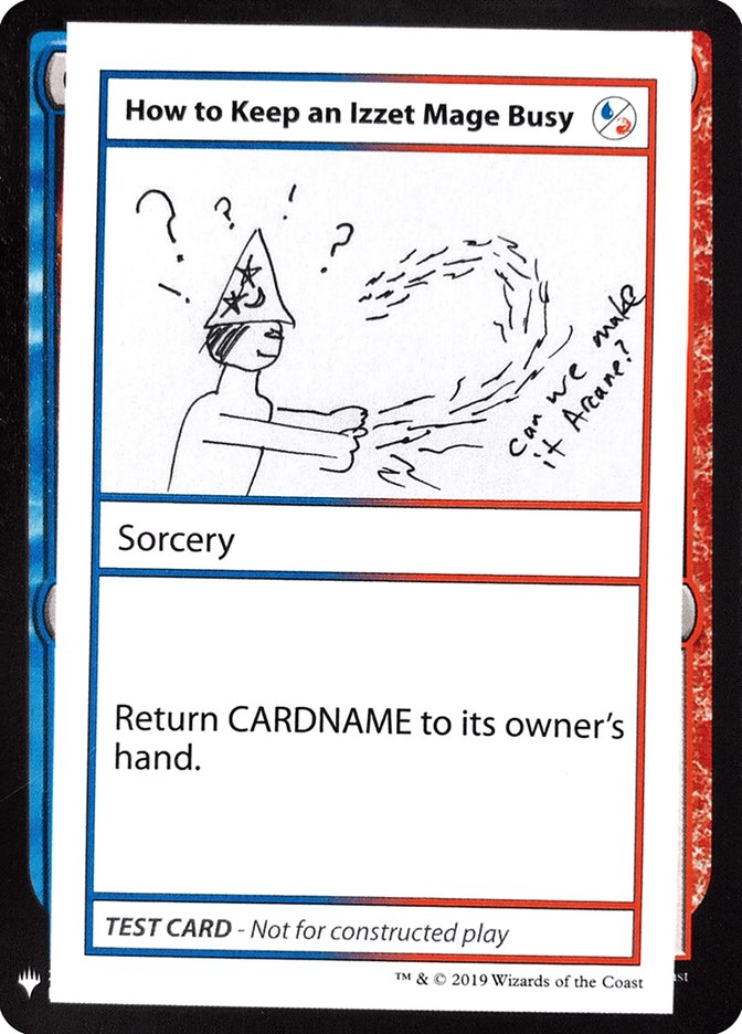 How to Keep an Izzet Mage Busy [Mystery Booster Playtest Cards] | The CG Realm