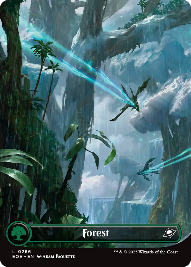 Forest (0266) (Borderless) [Edge of Eternities] | The CG Realm