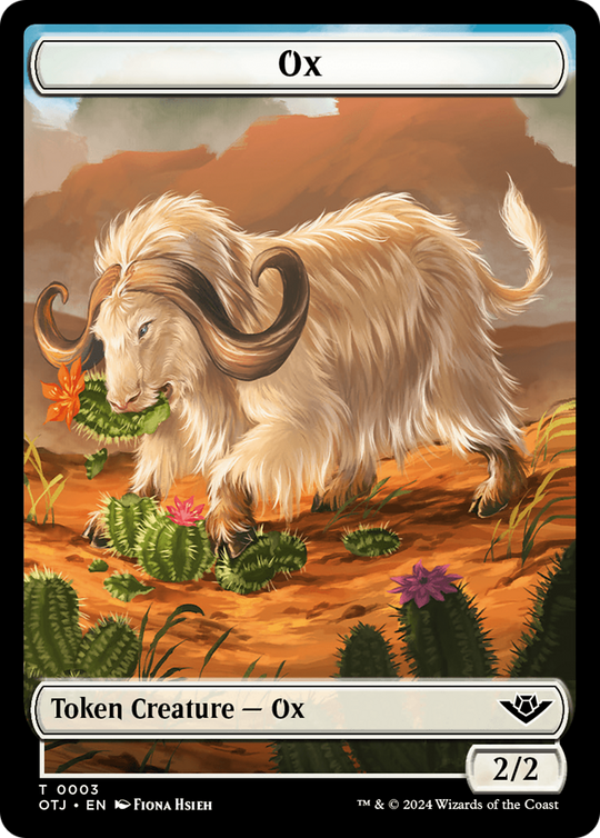 Faerie Rogue // Ox Double-Sided Token (LIST-11 // 3) - The List Reprints