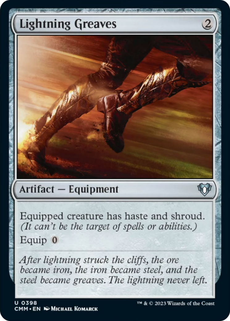 Lightning Greaves [Commander Masters] | The CG Realm