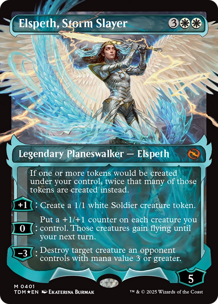 Elspeth, Storm Slayer (Showcase) [Tarkir: Dragonstorm] | The CG Realm