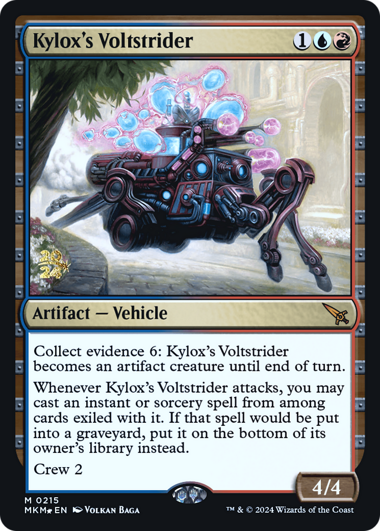 Kylox's Voltstrider [Murders at Karlov Manor Prerelease Promos] | The CG Realm