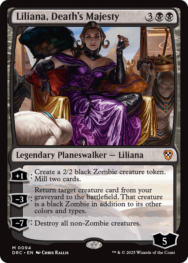 Liliana, Death's Majesty [Aetherdrift Commander] | The CG Realm