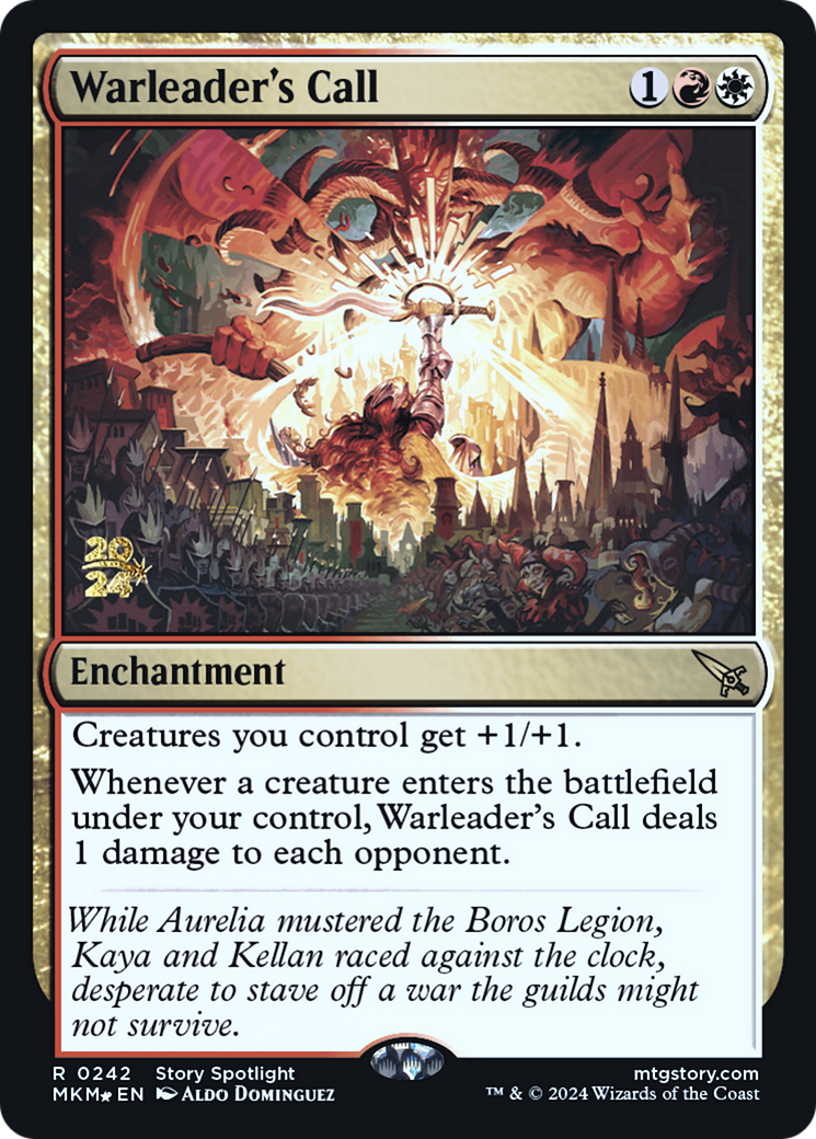 Warleader's Call [Murders at Karlov Manor Prerelease Promos] | The CG Realm