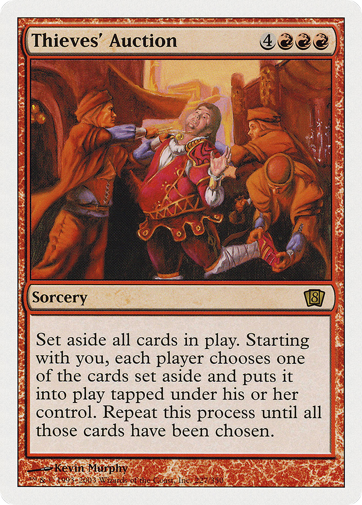 Thieves' Auction (8ED-227) - 8th Edition