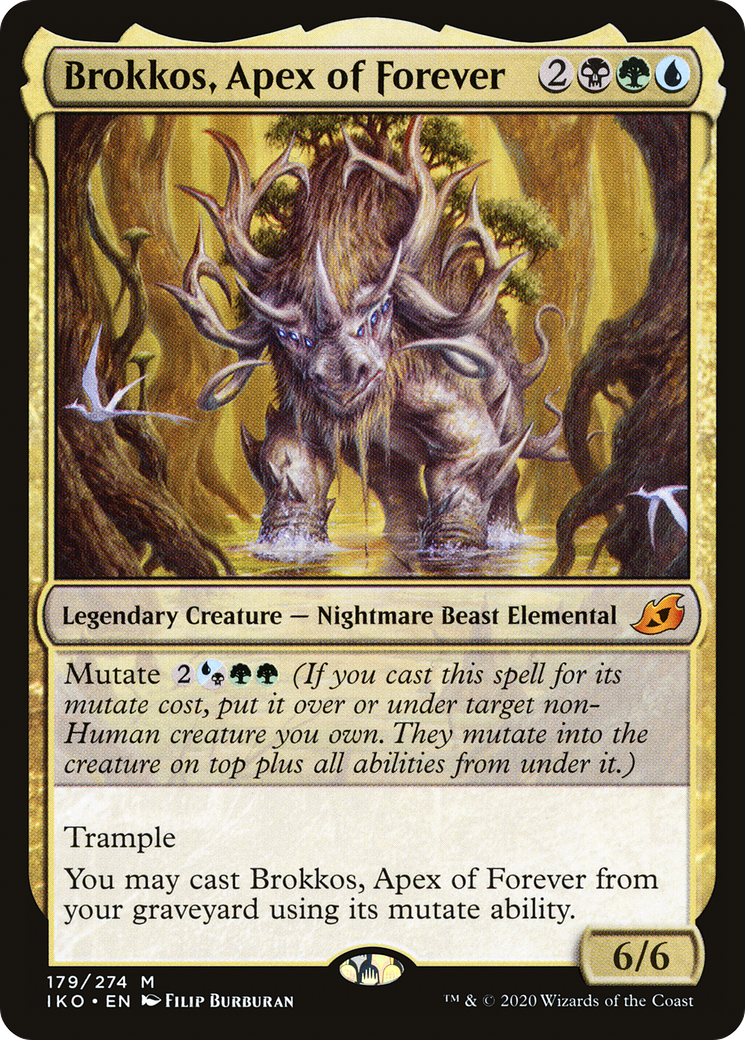 Brokkos, Apex of Forever (IKO-179) - Ikoria: Lair of Behemoths
