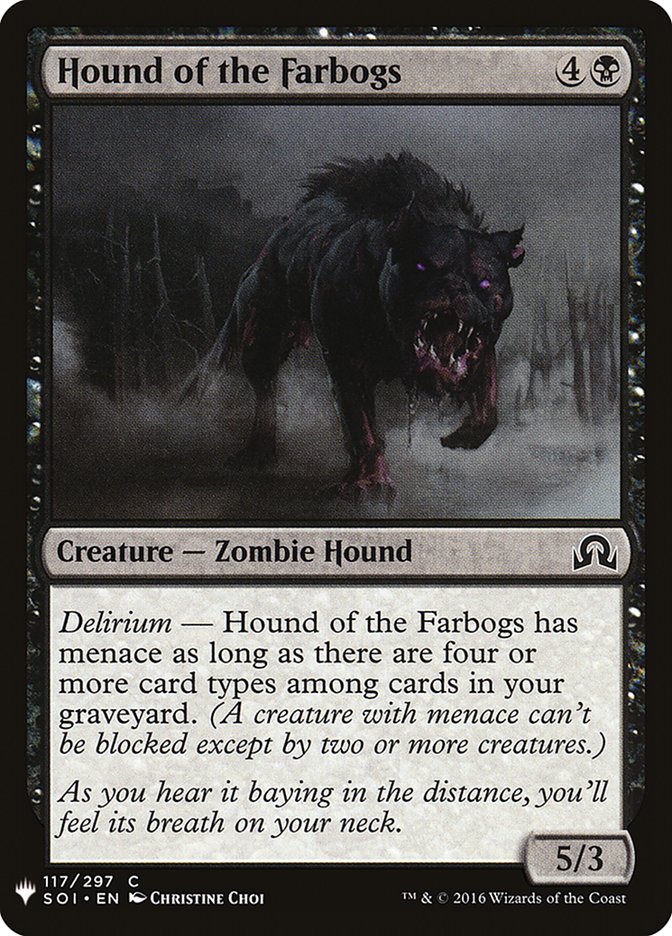 Hound of the Farbogs [Mystery Booster] | The CG Realm