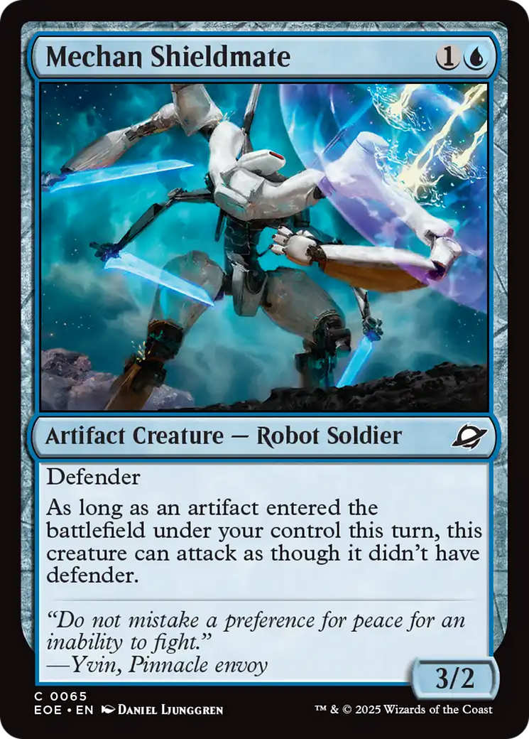 Mechan Shieldmate [Edge of Eternities] | The CG Realm