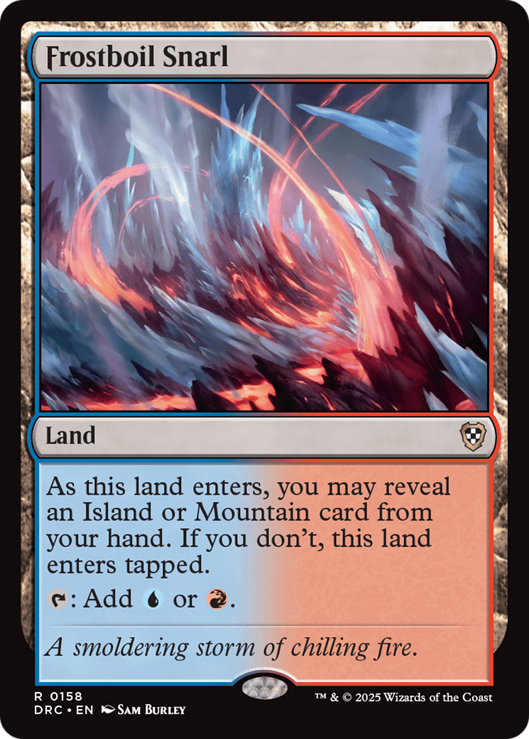 Frostboil Snarl [Aetherdrift Commander] | The CG Realm