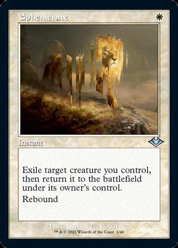 Ephemerate (Retro Foil Etched) [Modern Horizons] | The CG Realm