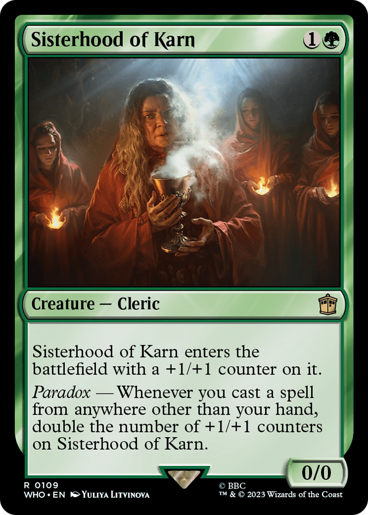 Sisterhood of Karn [Doctor Who] | The CG Realm