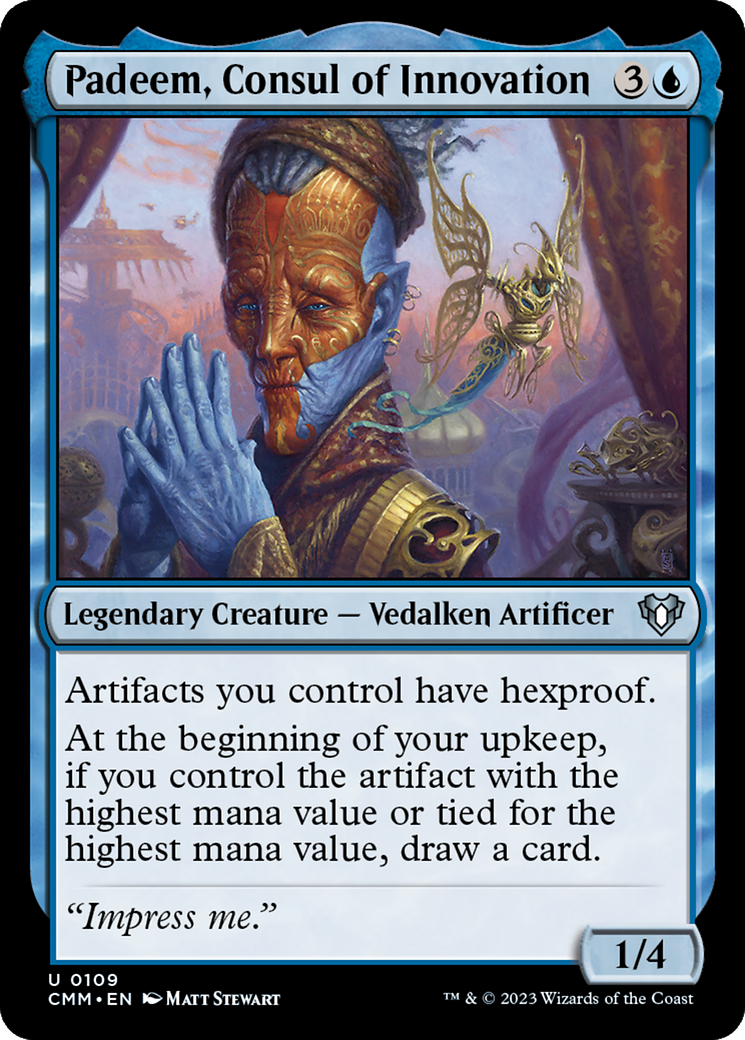 Padeem, Consul of Innovation [Commander Masters] | The CG Realm