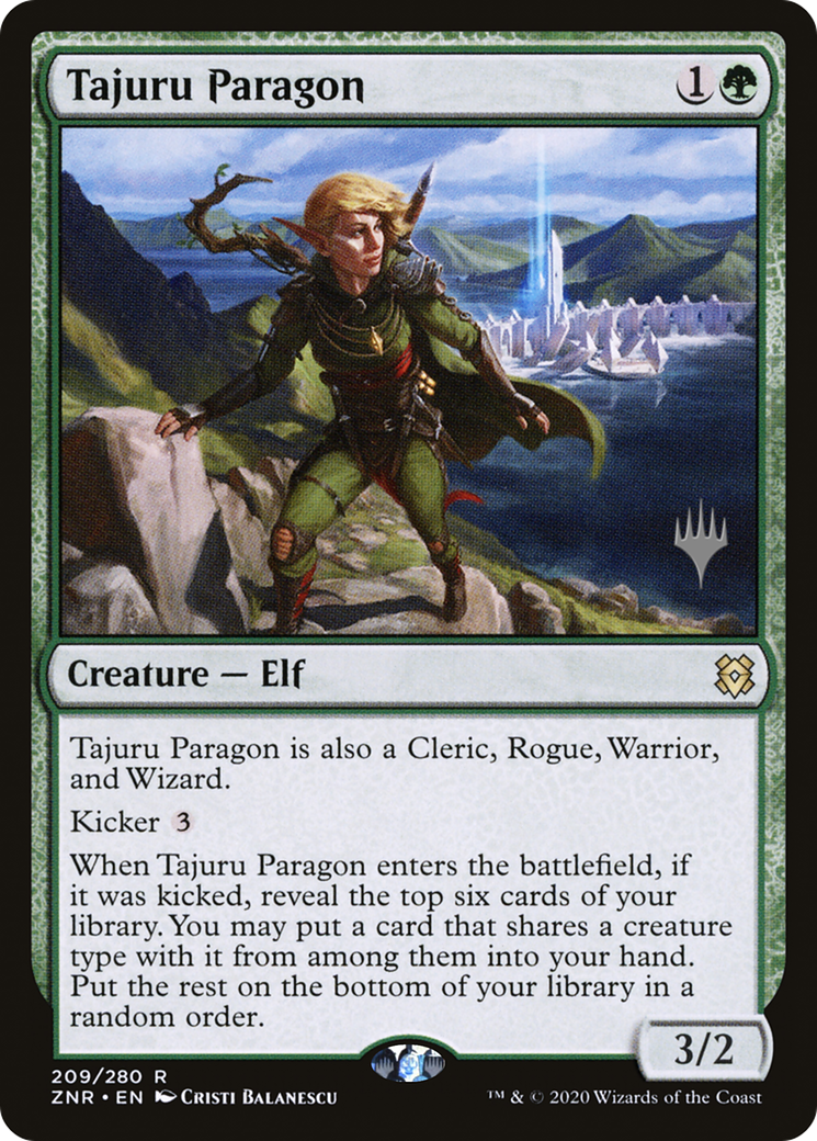 Tajuru Paragon (PPZNR-209) - Zendikar Rising Promos