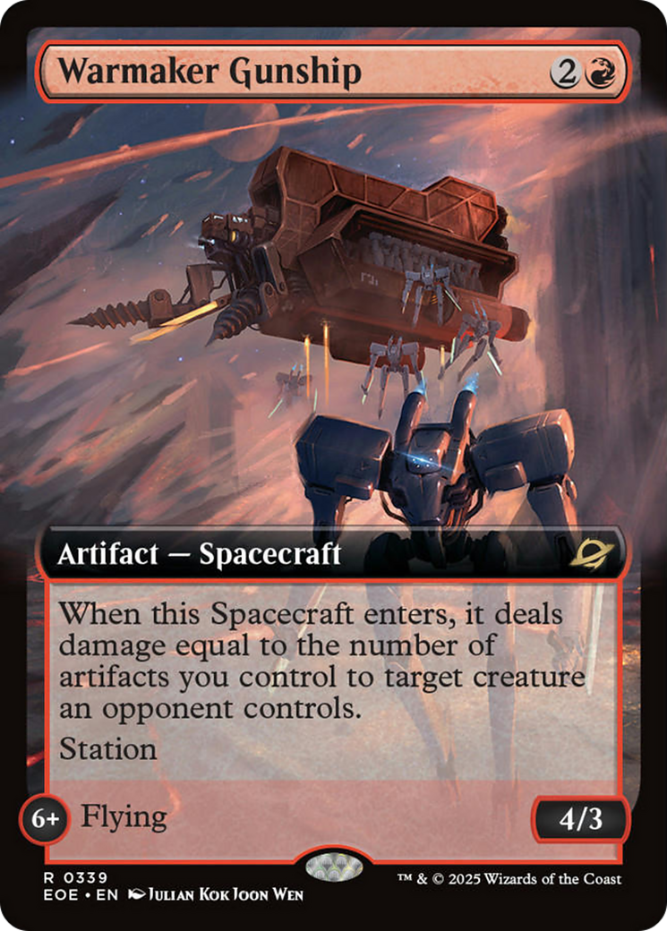 Warmaker Gunship (Extended Art) [Edge of Eternities] | The CG Realm