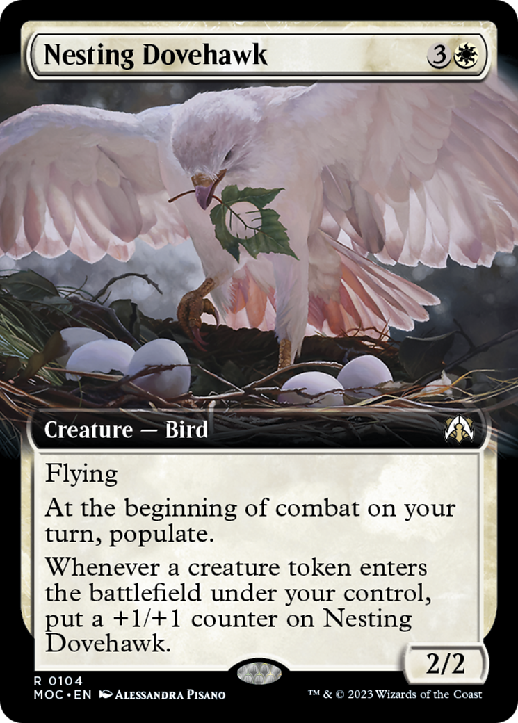 Nesting Dovehawk (Extended Art) [March of the Machine Commander] | The CG Realm