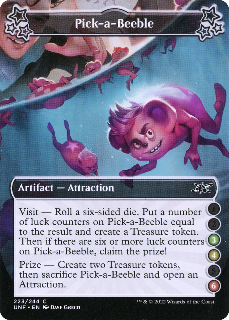 Pick-a-Beeble (3-4-6) (UNF-223) - Unfinity