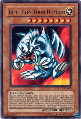 Blue-Eyes Toon Dragon [RP01-EN050] Rare | The CG Realm
